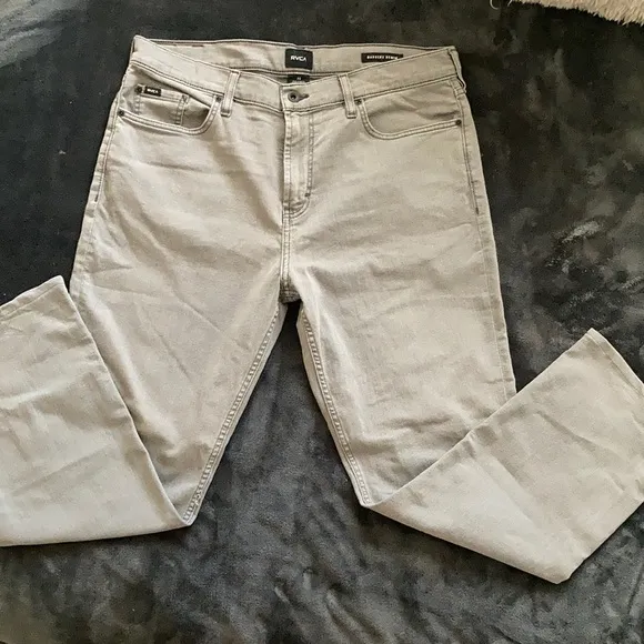 RVCA Daggers Denim Gray Jeans
