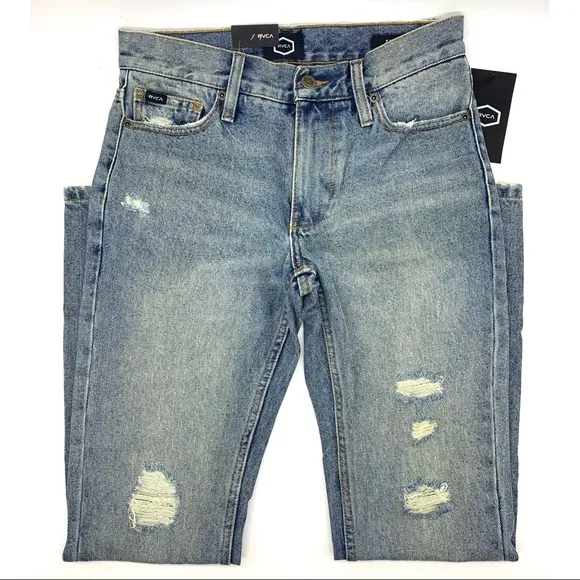 RVCA Men’s Straight Droit “Stay rvca” denim.
          
      NWT