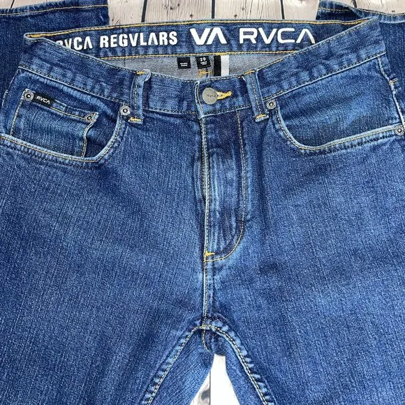 RVCA VA REGULARS MEN'S JEANS SIZE 29 WAIST