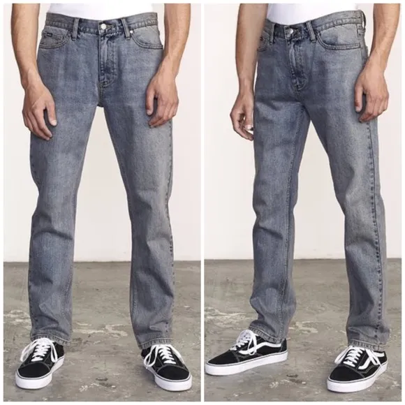 RVCA Daggers Denim Slim Straight Jeans
          
      NWT