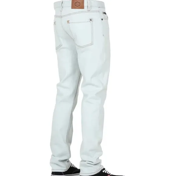 RVCA Mens Jean Dagger Slim Straight Light Wash Blue Jeans Size 29 NWT
          
      NWT