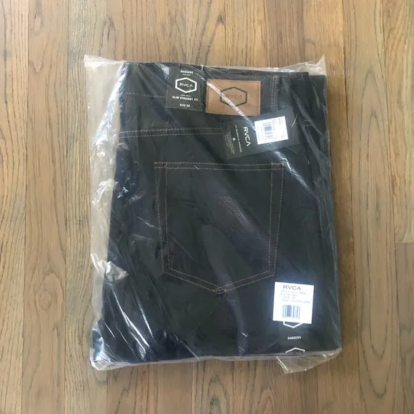 RVCA DAGGERS SLIM FIT DENIM JEANS- 38
          
      NWT