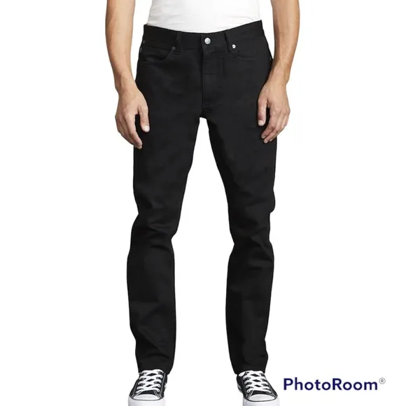 RVCA Rockers Fit Black Skinny Jeans - 28