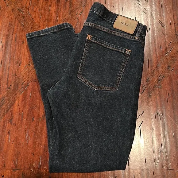 RVCA Mens Pants Daggers Denim Jeans. In great condition and like new.