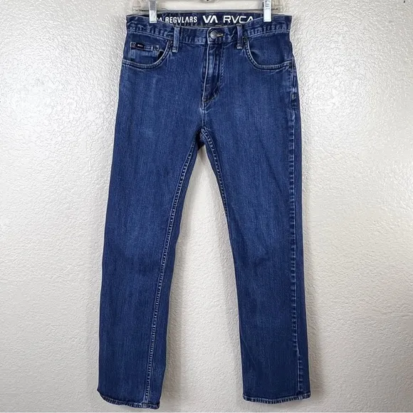 RVCA Regular Straight Leg Jeans