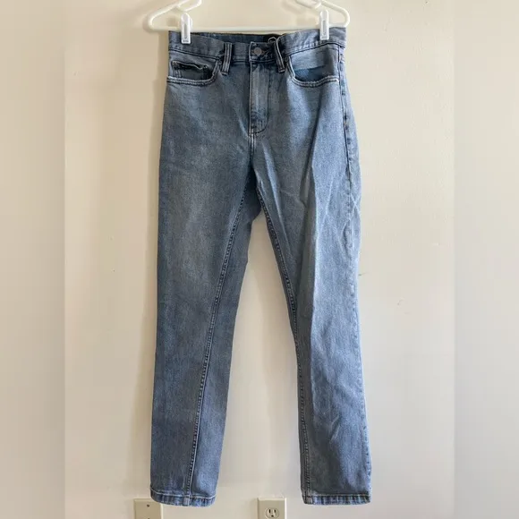Mens RVCA daggers slim straight fit straight leg denim jeans cotton blend