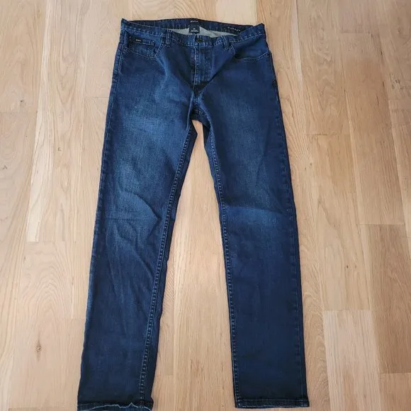 RVCA VA Hex Denim Blue Dark Jeans Size 36 Men Skinny Stretch Jeans
          
      NWT