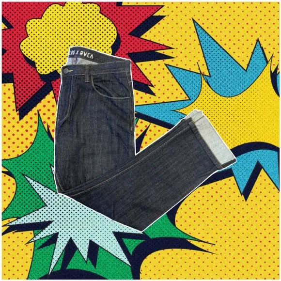 Leo Romero x RVCA Collab Jeans