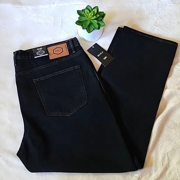 RVCA Black Jeans Modern Straight Fit
          
      NWT