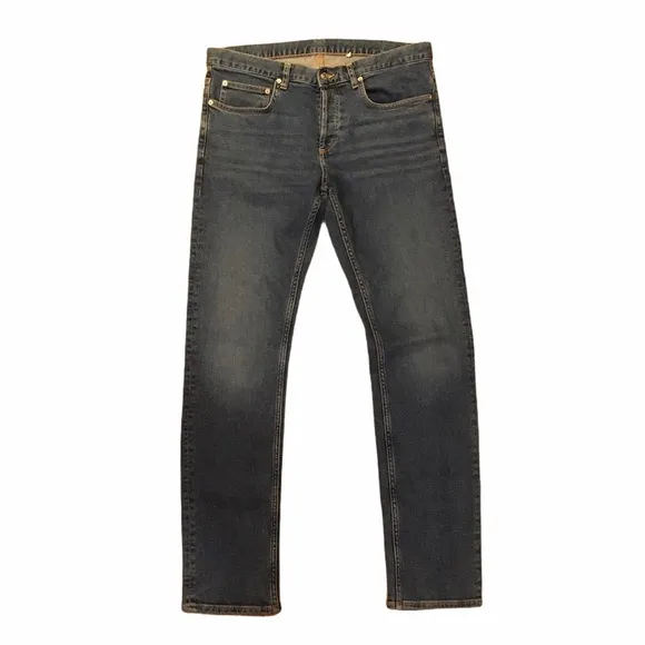 Sandro Mens Blue Slim Jeans