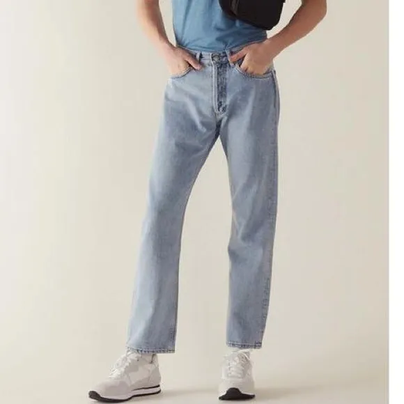 Sandro Jean Droit Blue Vintage