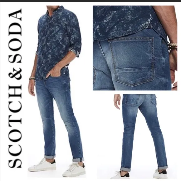 Scotch and Soda Ralston denim jeans size W30/L34