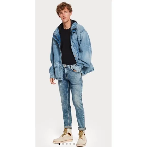 Scotch and Soda SKIM ACID Wash jeans 33 X 32