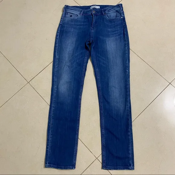 Scotch & Soda Jeans Men's Size 28x32 Medium Wash Italian Fabric Blue Amsterdam