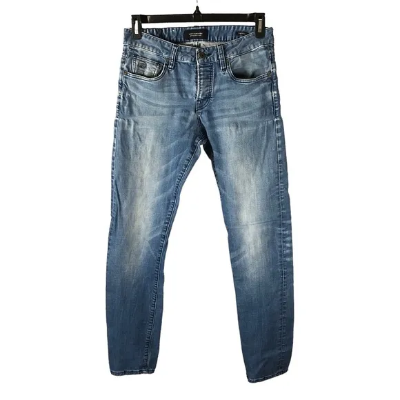Men's Scotch & Soda Amsterdam Blau "Vernon" Crafted European Jeans. Size 30/34