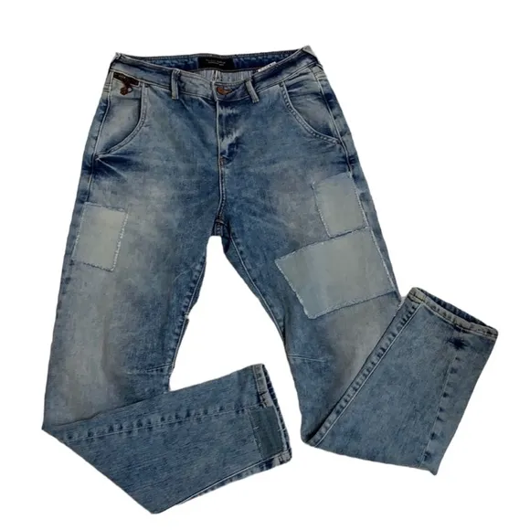 Maison Scotch Amsterdam Blauw Men's Jeans(Size 27)