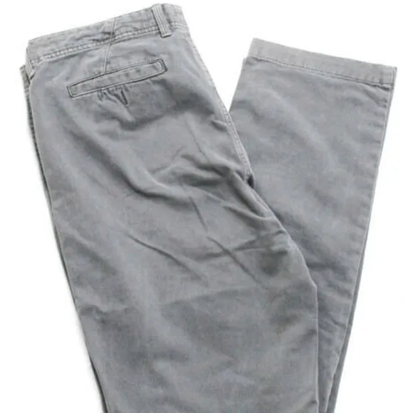 Seven7 Mens Gray Cotton Straight Leg Jeans Size 34