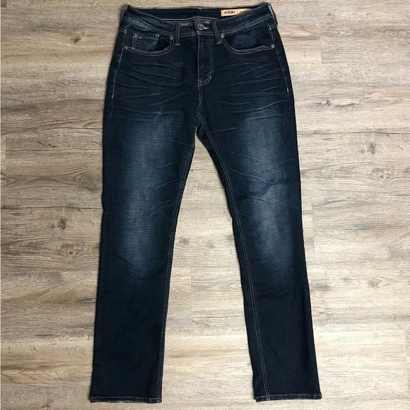 Seven7 Men’s Slim Straight Jeans, Size 30 x 32