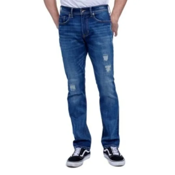 Seven7 Jeans Men's Slim Straight Cut 5 Pocket Jean - Fullerton Color Blue 30x30
          
      NWT