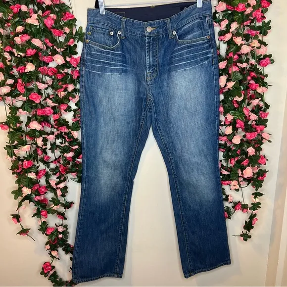 🌹Seven7 Premium Men’s Medium Wash Denim Jeans 33x31 Casual Walking Comfort