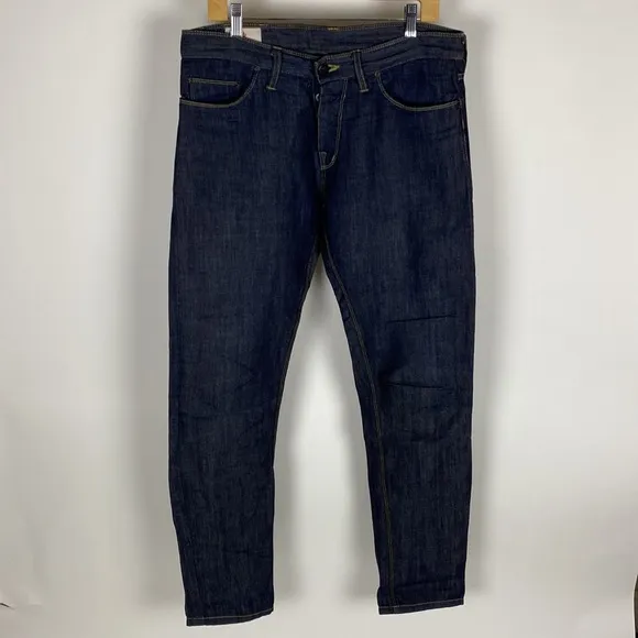 Shockoe Atelier Slim 5 Linen Denim Jeans Men’s Size 31