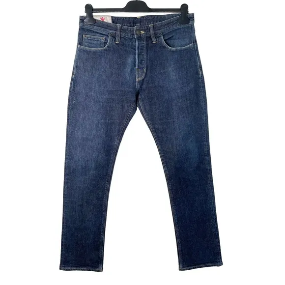 Shockoe Atelier | Mens Slim Button Fly Selvedge Jeans Richmond VA | sz 33 x 28