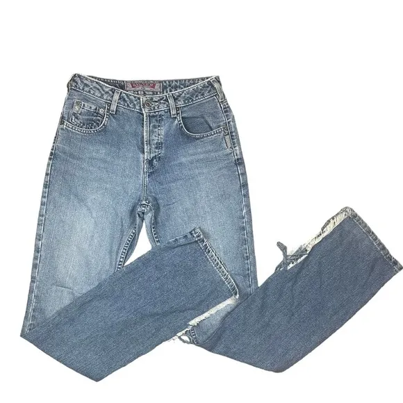 Silver Jeans Vintage Bootcut Lightly Distressed Jean