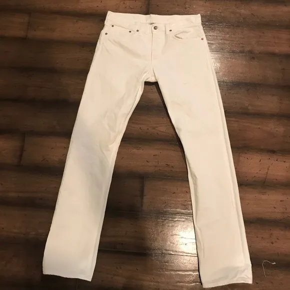 Simon Miller cream jeans