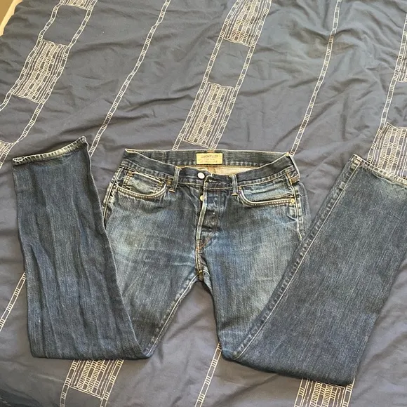 Simon Miller Regular Straight Selvedge Denim Jeans (33X31)