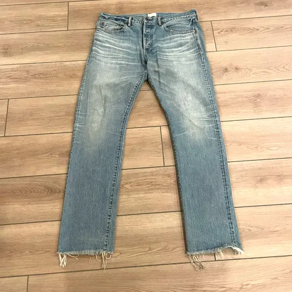 Simon Miller Selvedge Japanese Denim Raw Hem
