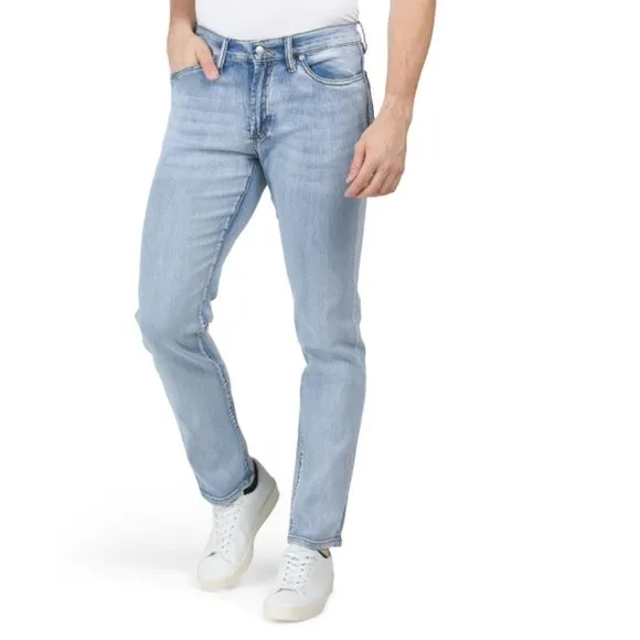 SLATE AND STONE Blue Wash Sloan Slim Fit Denim Jeans
          
      Boutique