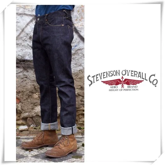 STEVENSON Overall 210 Slim Tapered Selvedge Jeans