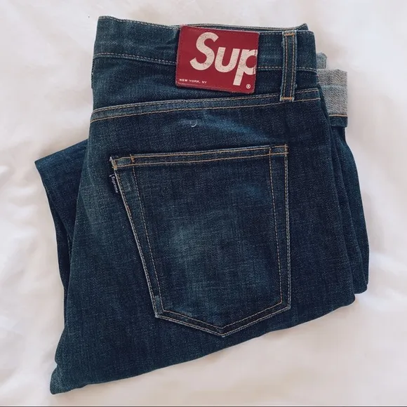 Men’s Supreme Raw Denim Jean