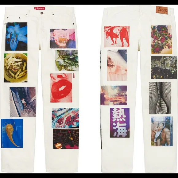 Supreme Daidō Moriyama Regular Jeans in White
          
      NWT