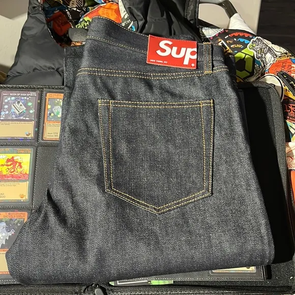Supreme Reg Fit Straight Leg Jeans