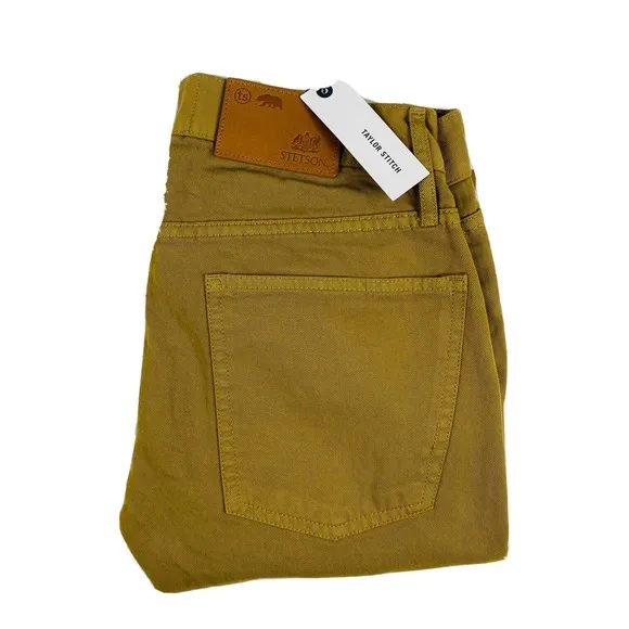 NWT Taylor Stitch Cahoots Stetson Slim All Day 28 W Oak Brown Limited Ed Jeans
          
      NWT