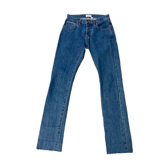 Taylor Stitch 28 Slim Button Fly Denim Jeans