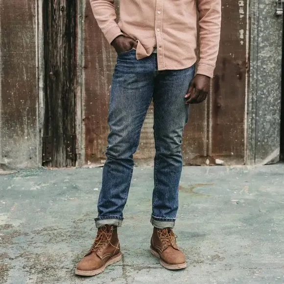TAYLOR STITCH The Slim Jean in Sawyer Wash Organic Selvage Size 30 NWT MSRP $198
          
      NWT