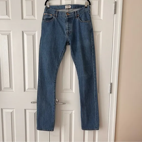 Taylor Stitch The Slim Jean, Sawyer Wash medium Organic Selvage - size 34