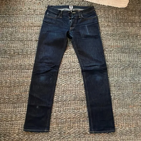 Tellason ladbroke grove white oak cone denim jean size 30