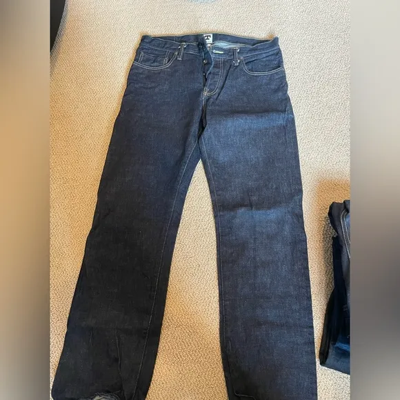 Tellason Ladbroke grove white oak denim jeans! Size 34