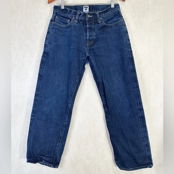 Tellason Sheffield Straight Tapered Blue Jeans Size 31