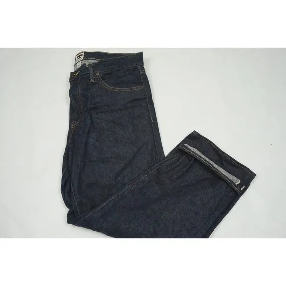 Tellason Selvedge Sheffield Straight Tapered Made Japan Kaihara 34 Dark Wash