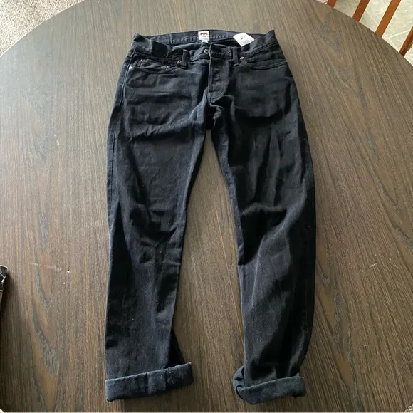 Tellason ladbroke slim tapered selvedge
