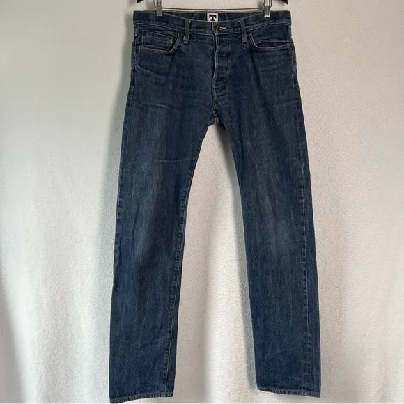 Tellason jeans men’s 35 White Oak Cone Denim Ladbroke Grove Slim Tapered selvage