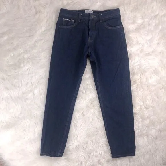 The Stronghold Relaxed Tapered Button Fly Dark Wash Jeans Size 32x30