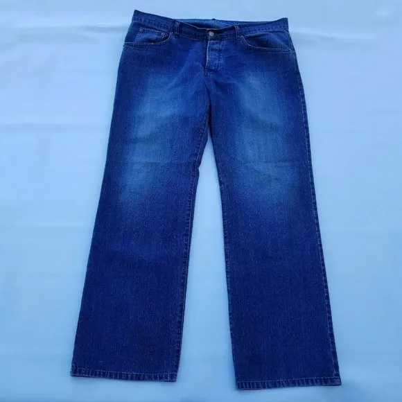 Theory Men’s Distressed Denim Jeans Size 38 Tall