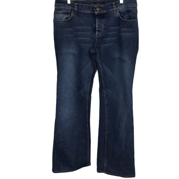 Theory Men's Bootcut Jeans Medium Wash Button Fly
