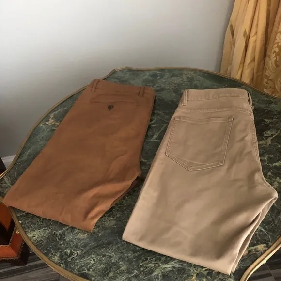 mens Theory jeans, brown (sz.33)or beige (sz.32)