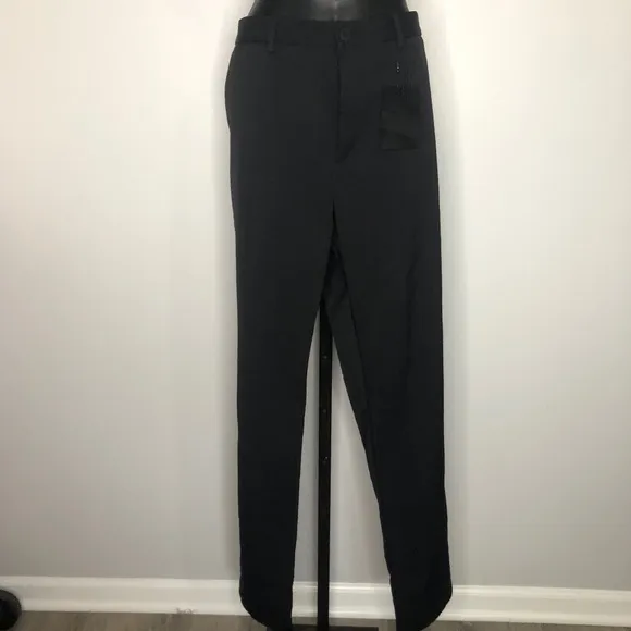 NWT Theory Black Neoteric Zaine SW Pants 98% Wool / 2% Elastane Size 36
          
      NWT
